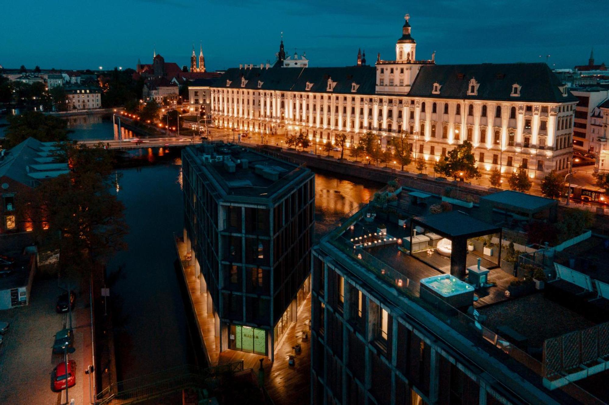 Inqse Wroclaw Marina Aparthotel Buitenkant foto