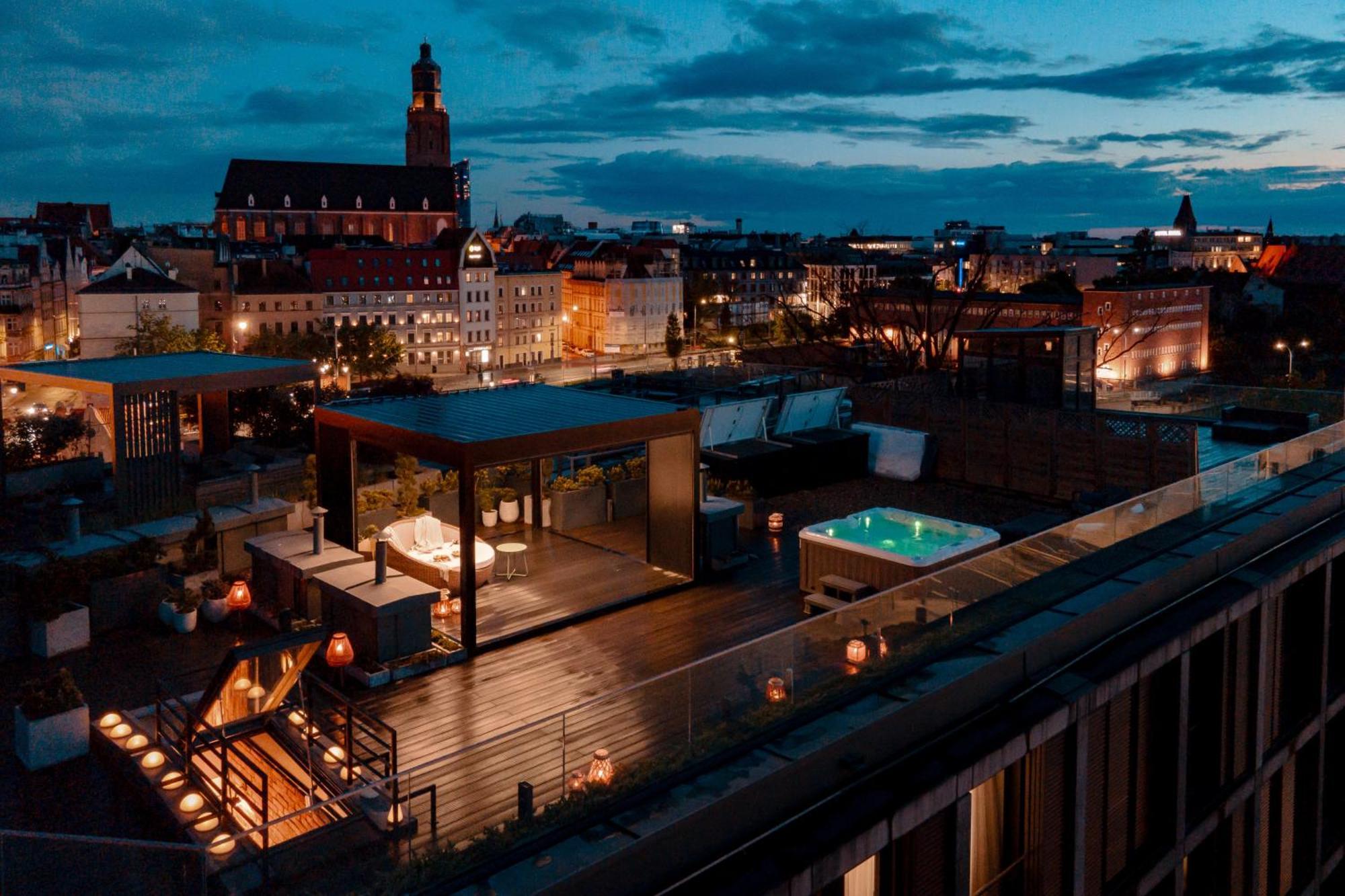 Inqse Wroclaw Marina Aparthotel Buitenkant foto
