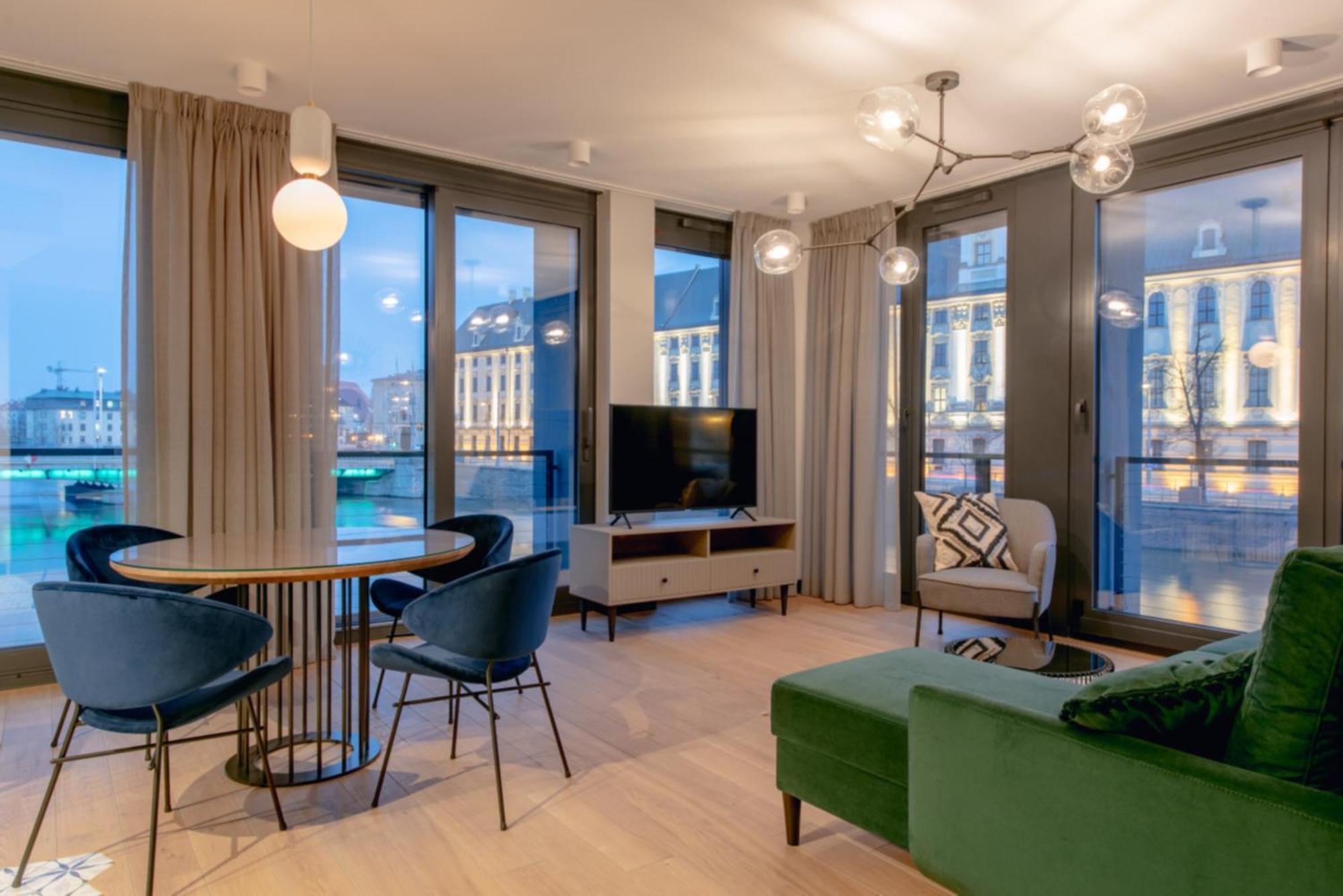 Inqse Wroclaw Marina Aparthotel Buitenkant foto