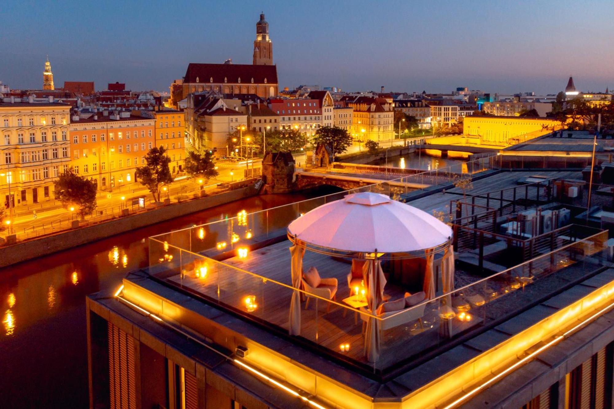 Inqse Wroclaw Marina Aparthotel Buitenkant foto